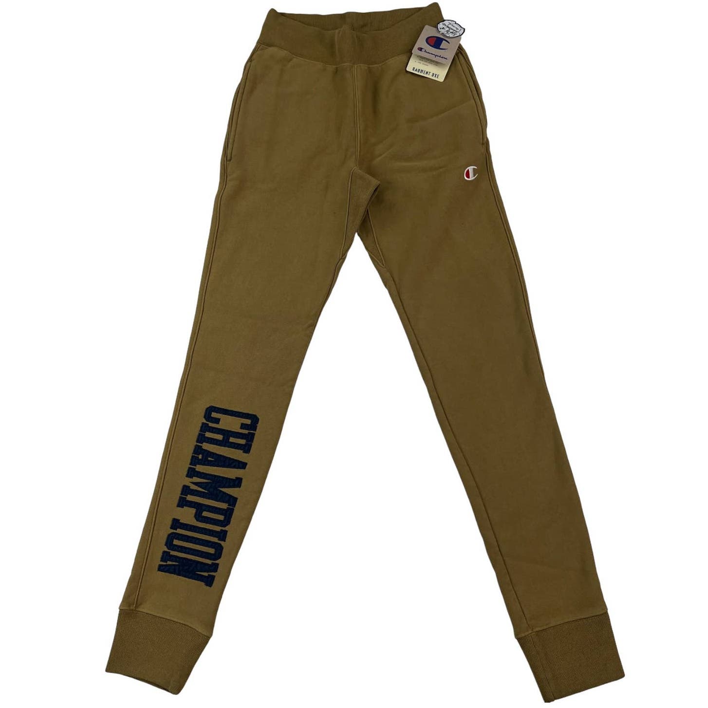 Champion Men Olive Pants US XS Joggers Pockets