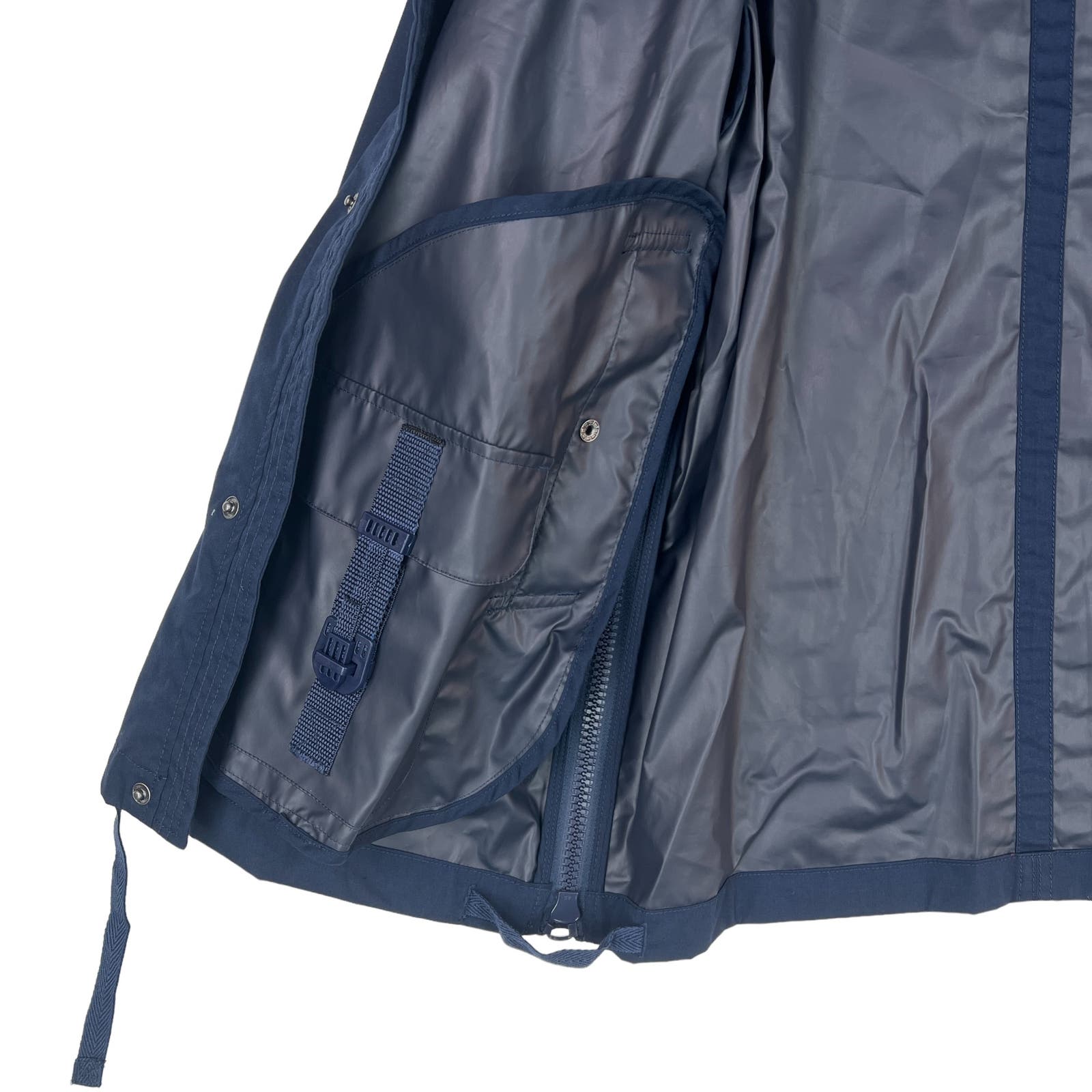 Sempach Men Navy Hooded Jacket US L Adjustable Windbreaker