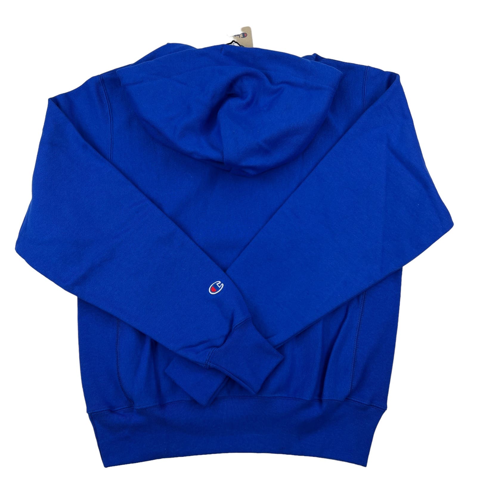 Champion Men Blue Hoody US S Long Sleeve