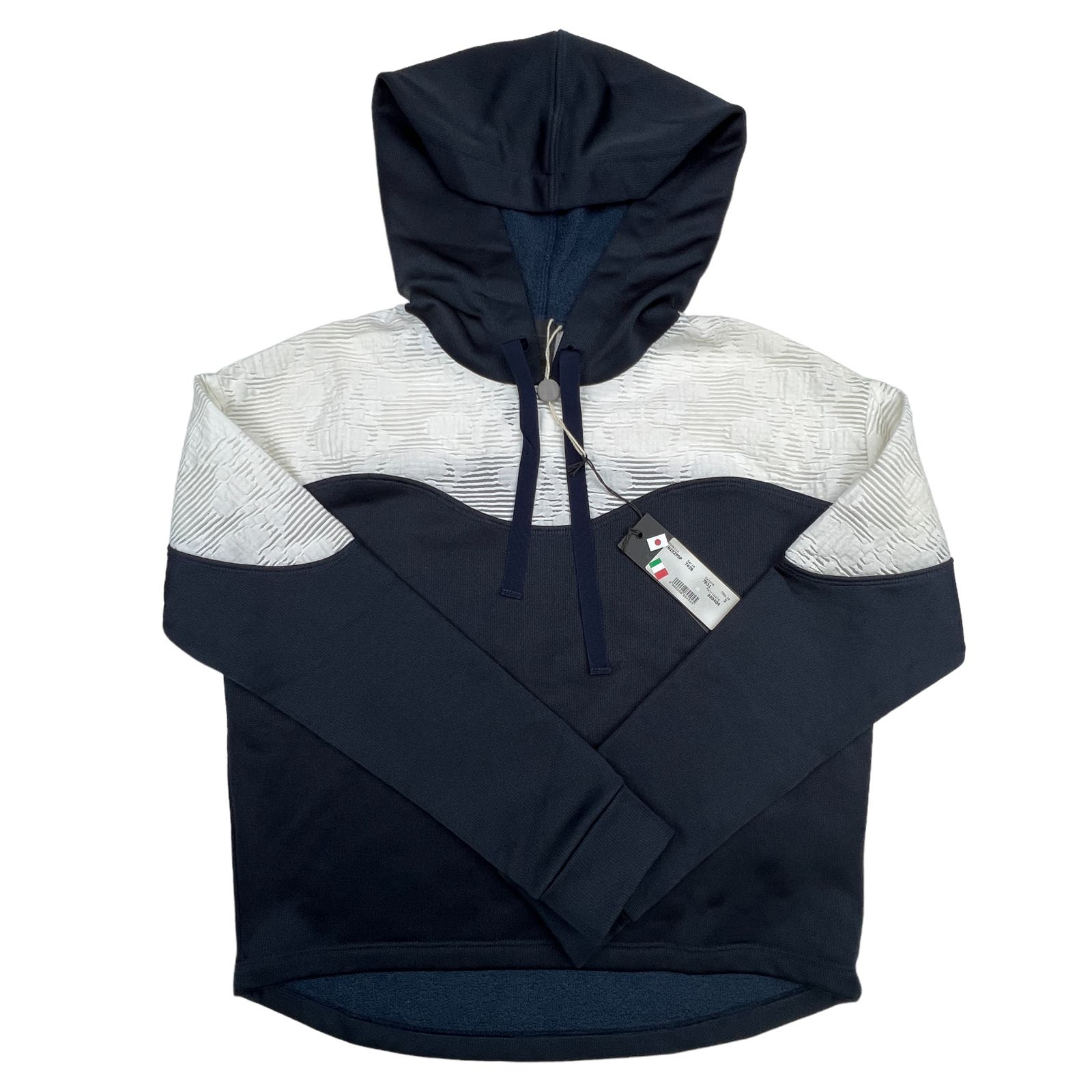 Twisty Parallel Universe Men US S Navy White Hoodie