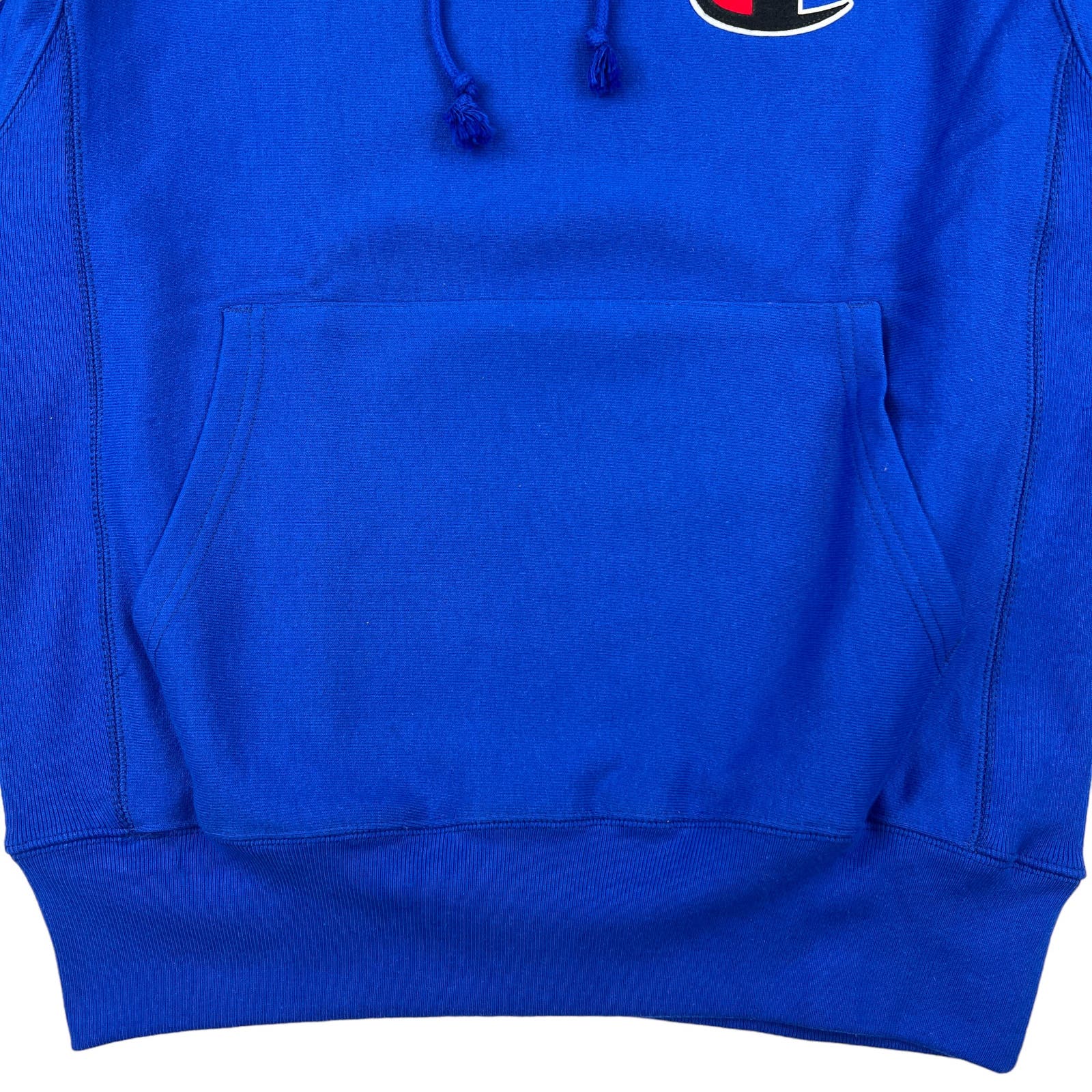 Champion Men Blue Hoody US S Long Sleeve