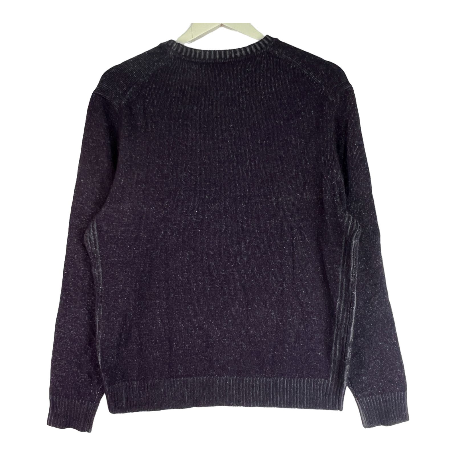 Dylan Gray Men Purple Grey Crew Neck US L Sweatshirt With Cashmere