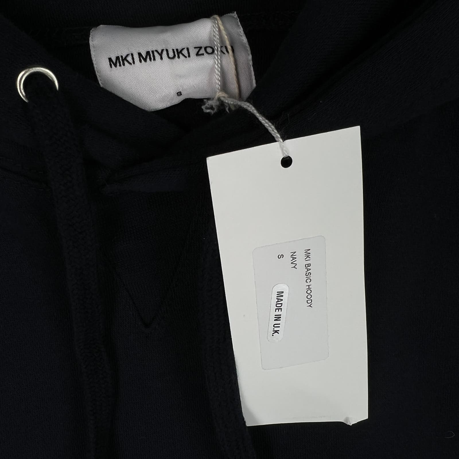 Mki Miyuki Zoku Men Sweatshirt US S Navy Sporty Casual Hoody